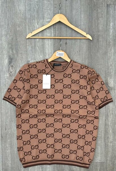 T-shirt pour homme marron chic