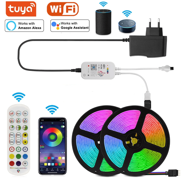 Bande LED Wi-Fi RGB Tuya