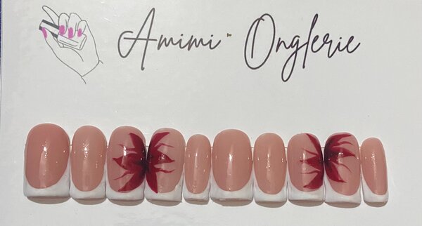 Ongles Falses Art Floral