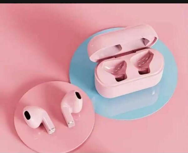 Écouteurs sans fil roses