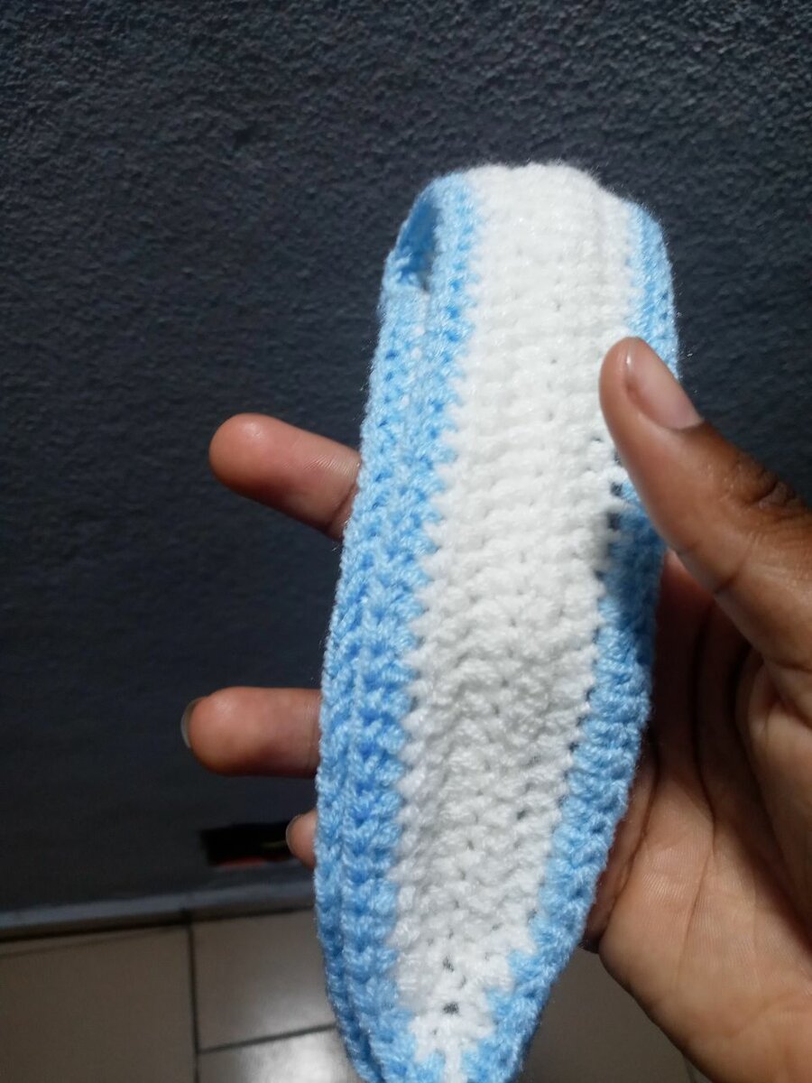 Bandeau tricoté doux bébé