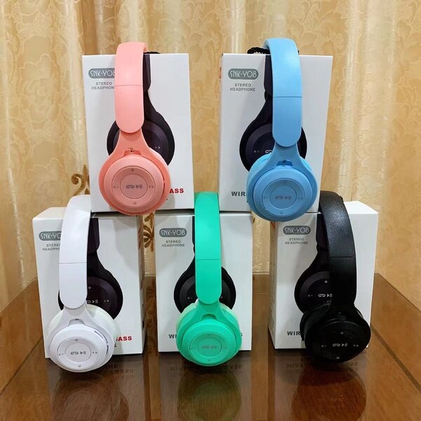 Y08 WIRELESS HEADPHONES