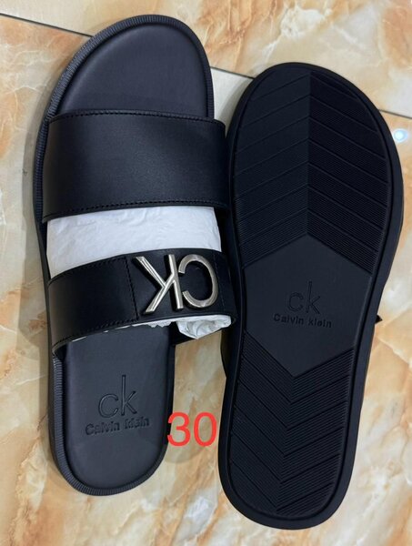 Sandales Calvin K Homme Noir