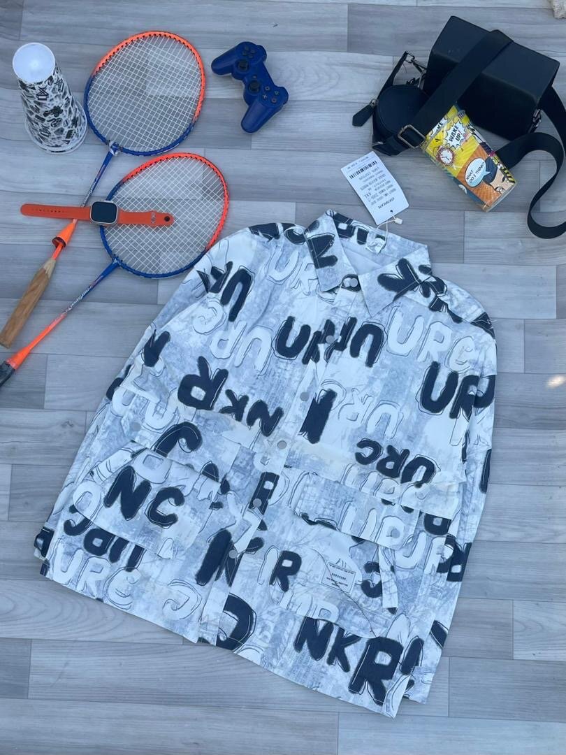 Chemise à imprimé tendance