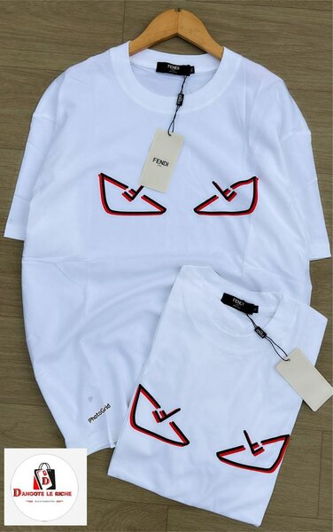 T-shirt Fendi homme blanc