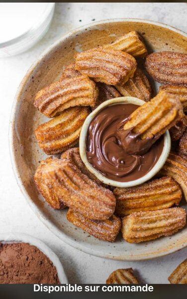 Churros croustillants maison