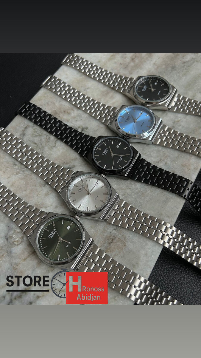 Montres élégantes modernes