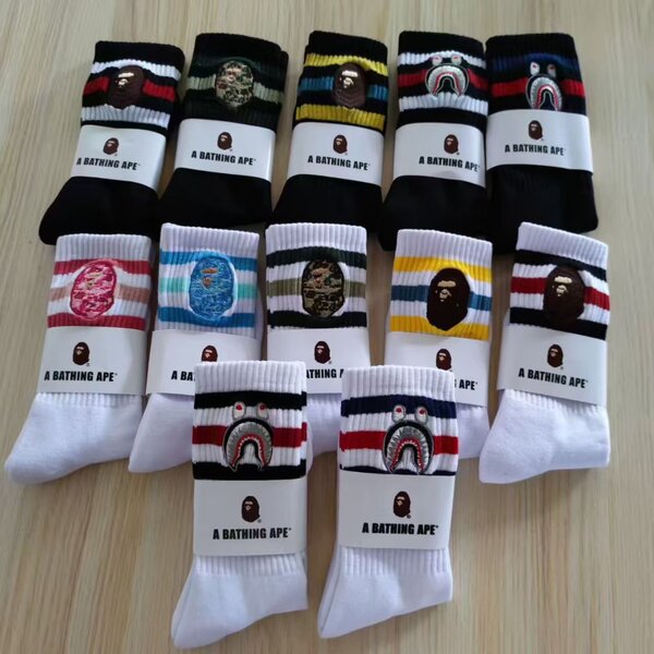 Chaussettes colorées tendance