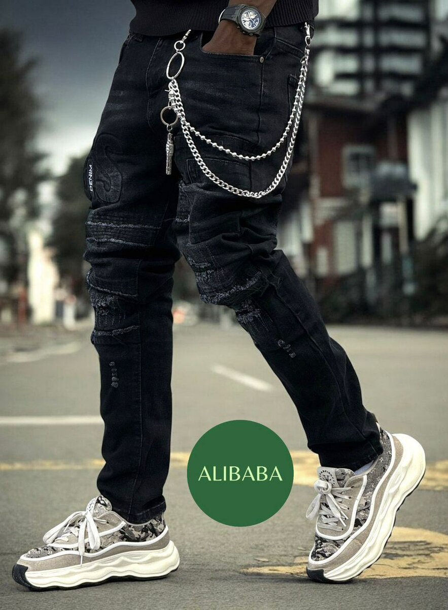 Jeans homme style urbain
