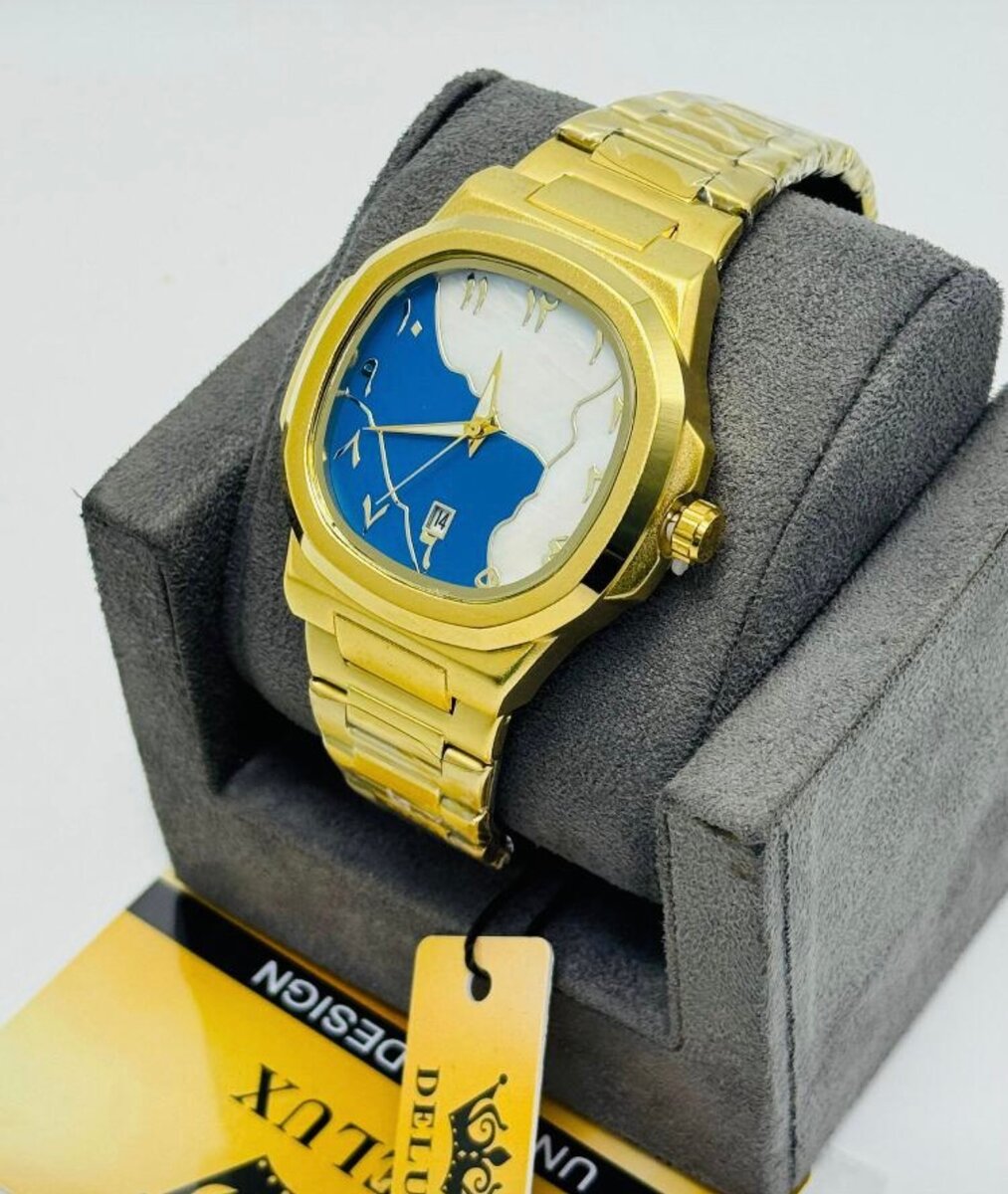 Montre de Luxe Dorée Homme