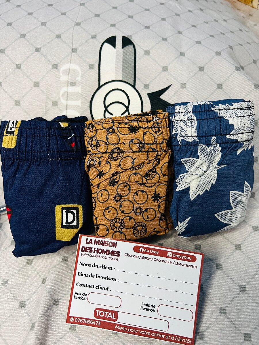 Boxer / caleçon / gagne temps