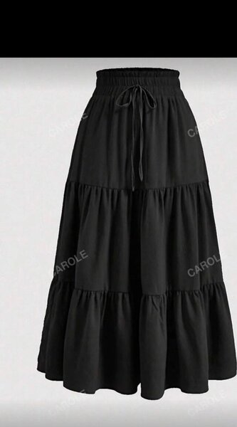 Jupe Longue Bohème Taille Haute