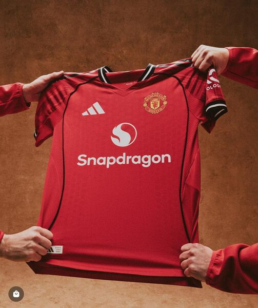 Maillot de football rouge homme