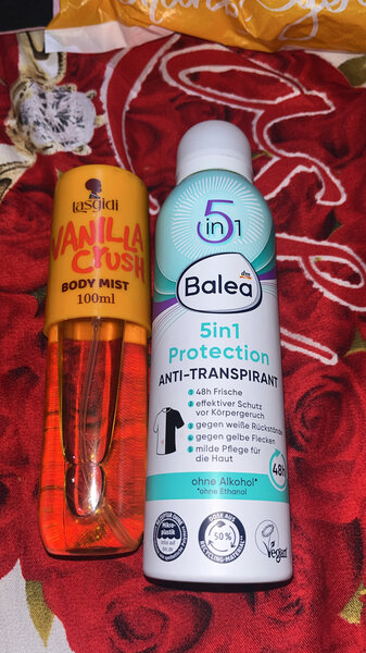 Brume Corporelle Vanille & Déodorant Anti-Transpirant