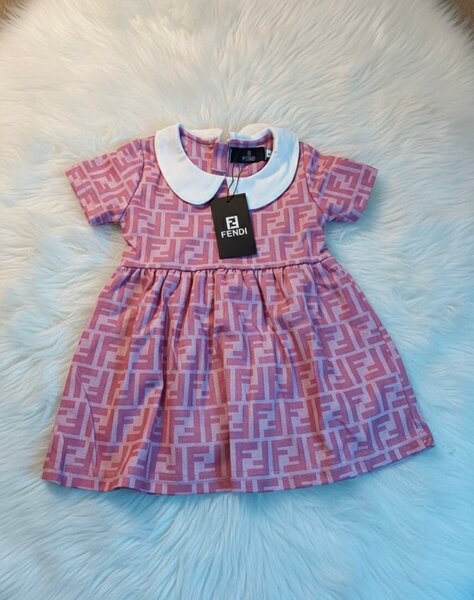 Robe bébé Fendi rose