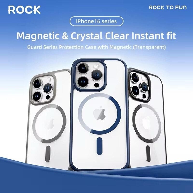 iPhone 16 ProMax | 16 Pro | 15 Pro Rock Guard Case