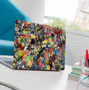 Universal Laptop Back Skin-Laptop Skin Vinyl Sticker Decal, 13 13.3 14.6 15 15.4 15.6 inch Laptop Skin Sticker Cover For All Laptops