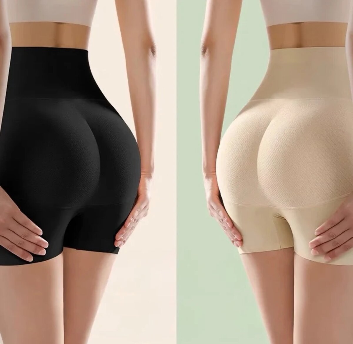 Seamless Butt lifter shorts.