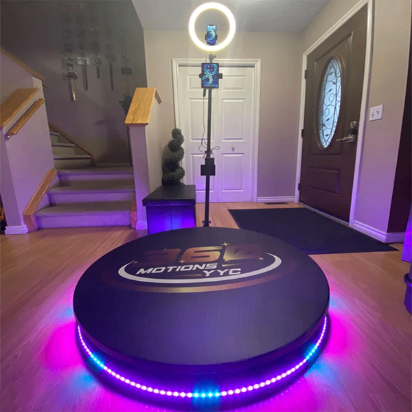 Plateforme Photo 360° LED