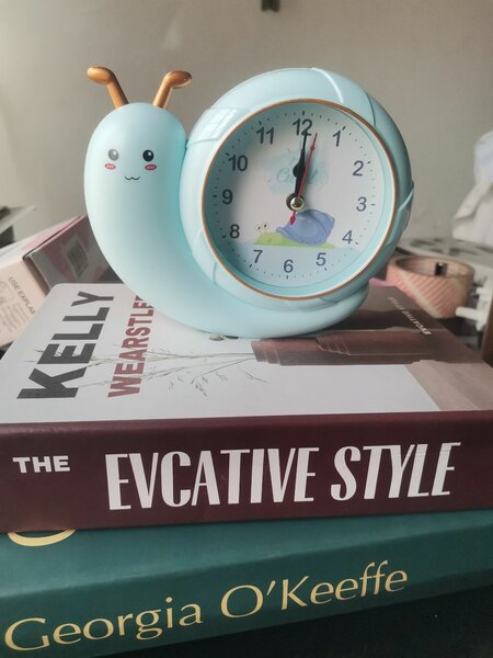 Cute snail alarm clock 4 decor