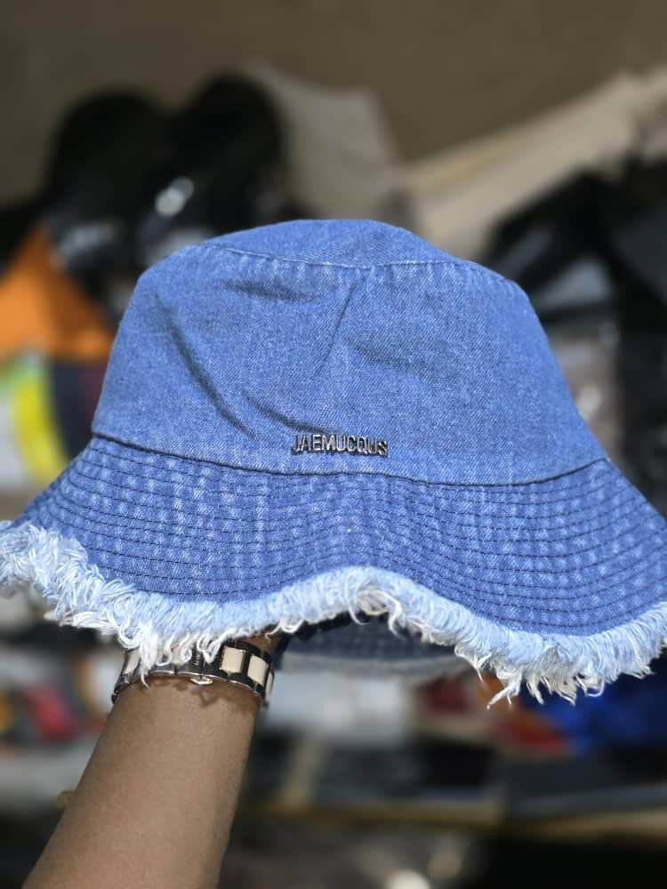 Chapeau bob denim unisexe