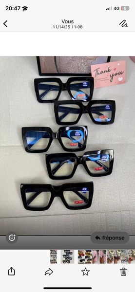 Lunettes anti-lumière bleue tendance