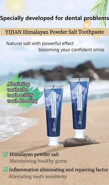 Himalayan Powder Salt Toothpaste - 120g