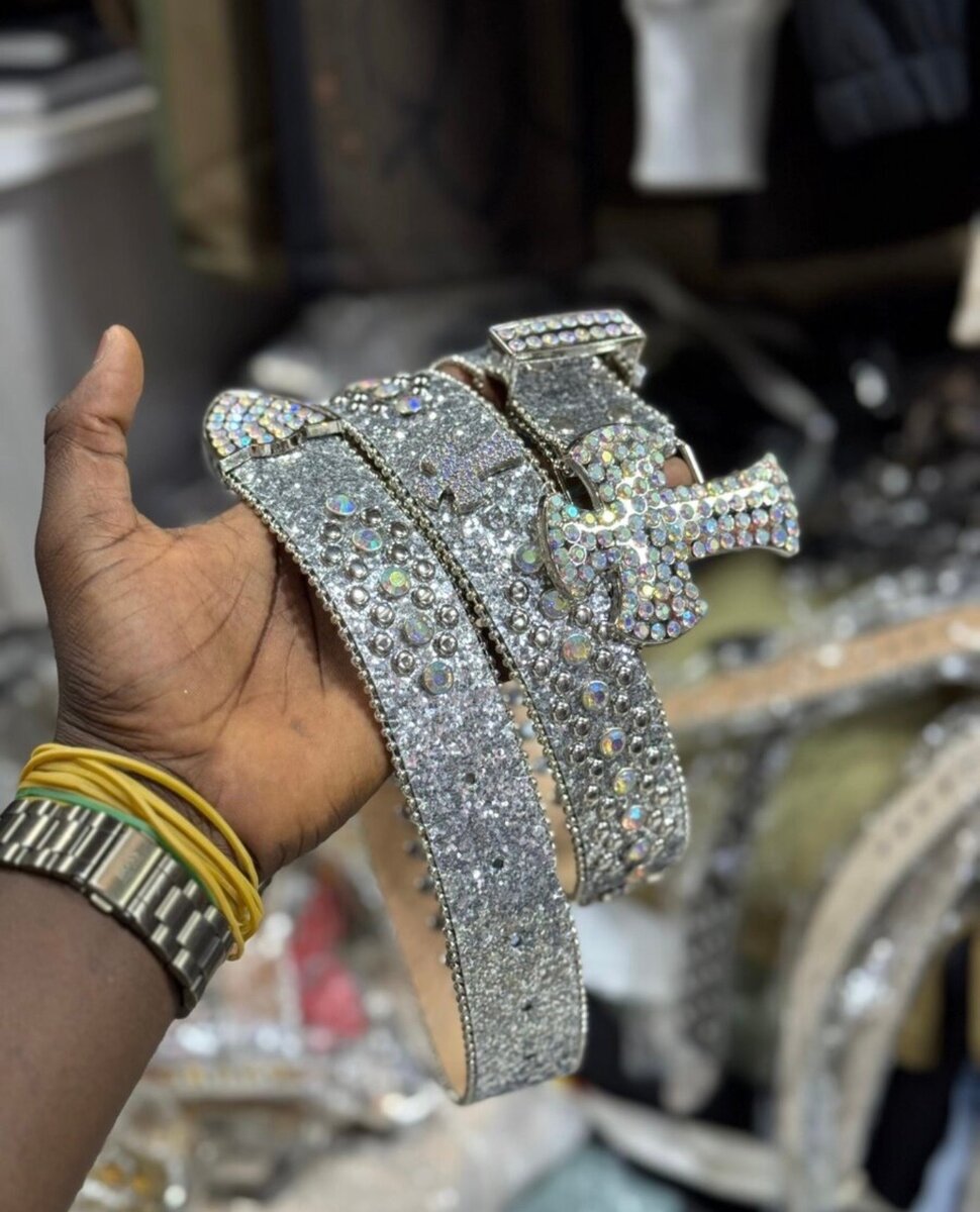 Ceinture strass flamboyante