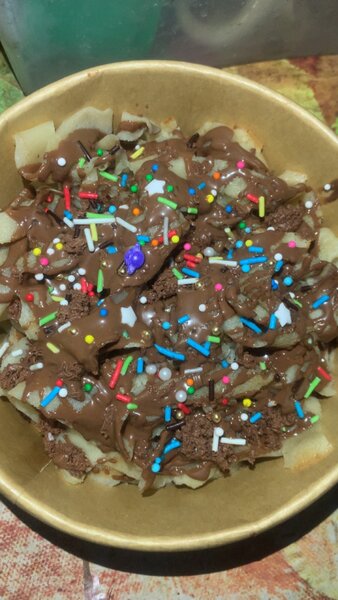 Délice de crêpes fettucine