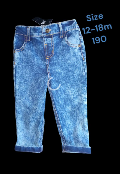 Jeans for girls light blue