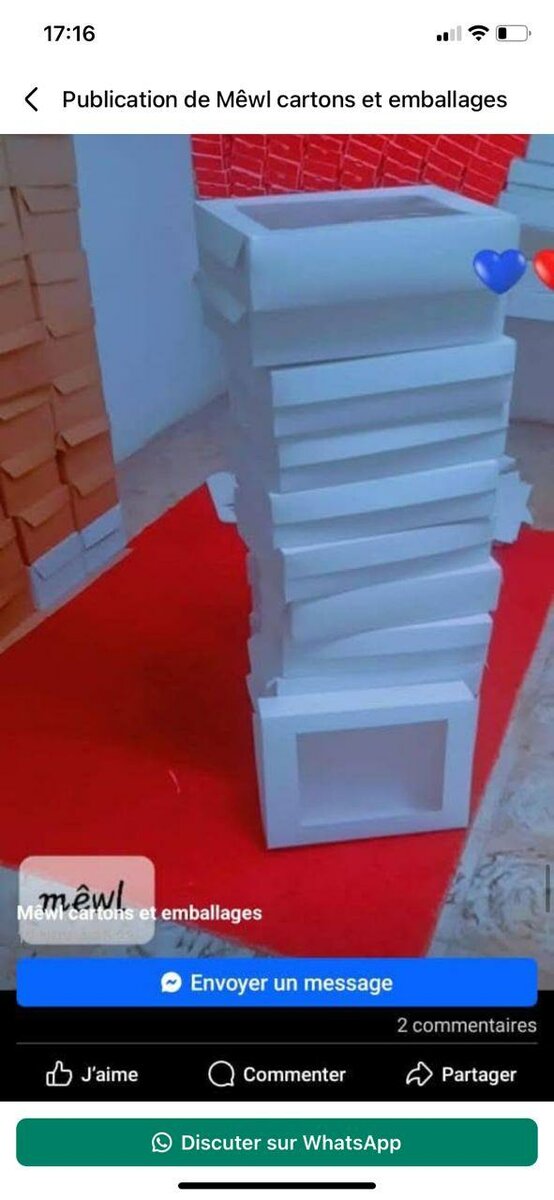 Boîtes cadeaux élégantes avec fenêtre