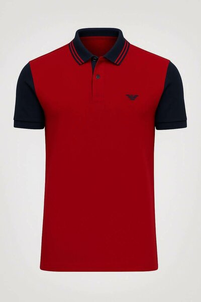 Polo Homme Rouge Chic
