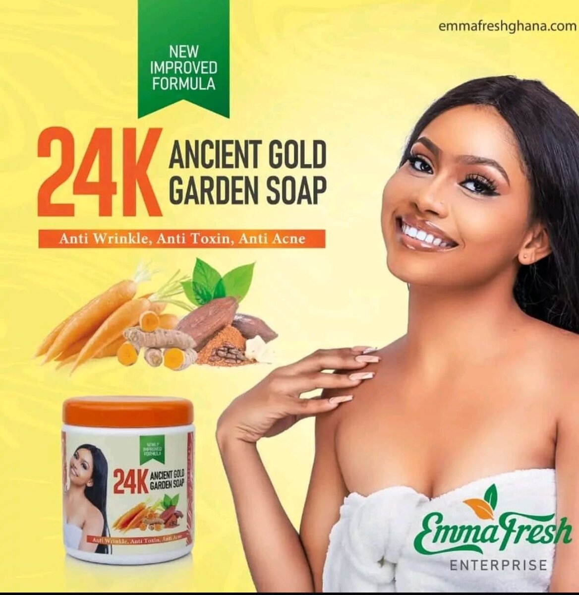 Savon EmmaFresh 24K Anti-Âge