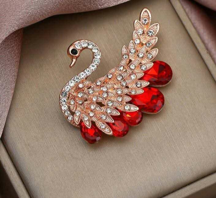 Broches élégants et scintillants