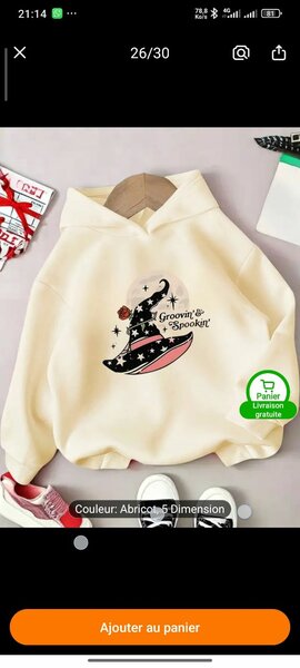 Sweat enfant Grooming de Snoopy