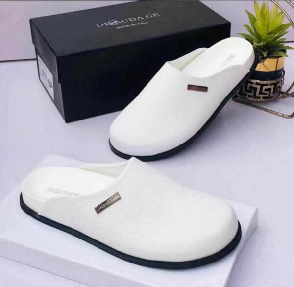 Sabots élégants en cuir