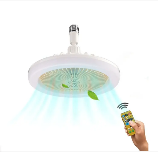 Ventilateur ampoule led
