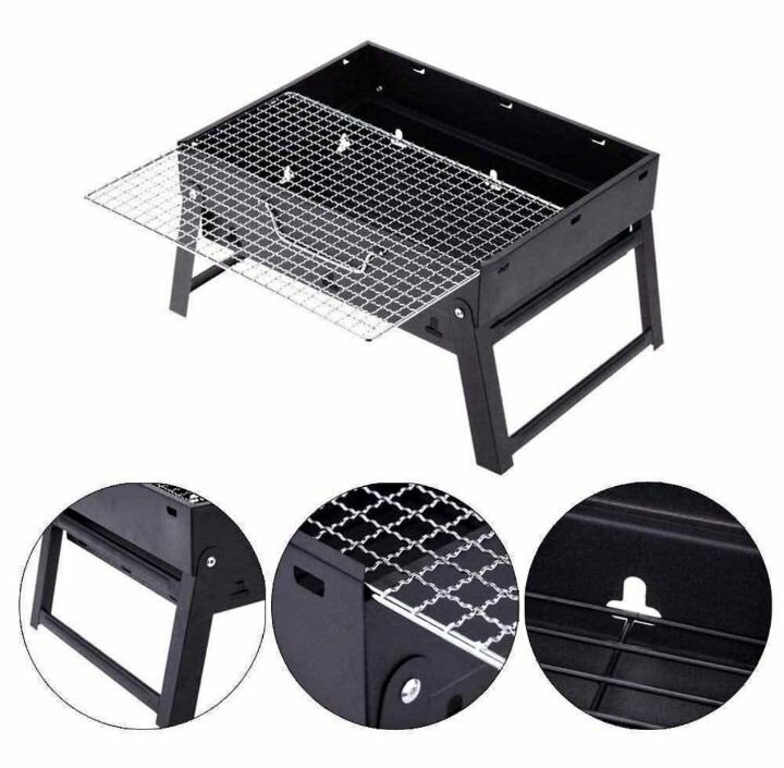 Barbecue pliable portable acier