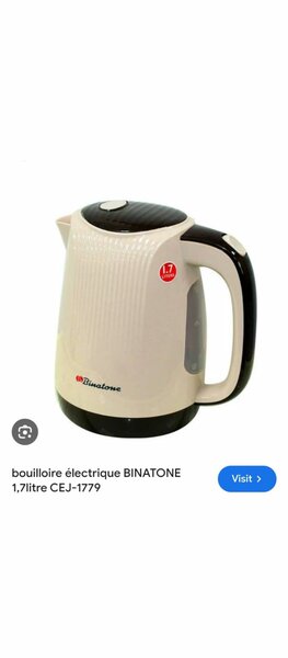 Bouilloire électrique binatones