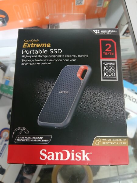SanDisk Extreme SSD Portable 2TB