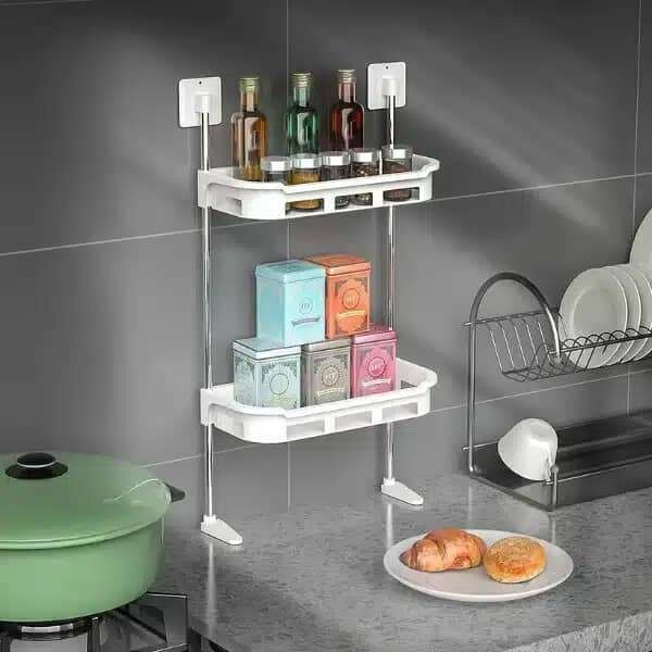 Étagère polyvalente peu encombrante