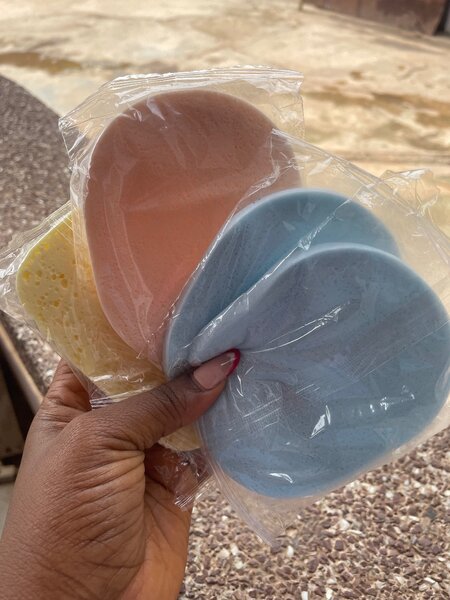 Face mask,body scrub,face ,sponge
