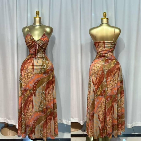 Robe longue bohème chic