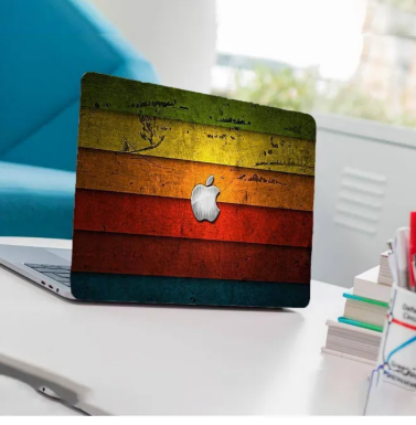 Apple Logo Laptop Back Skin-Laptop Skin Vinyl Sticker Decal, 13 13.3 14.6 15 15.4 15.6 inch Laptop Skin Sticker Cover For All Laptops