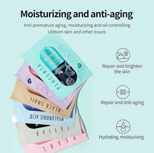 Facial sheet masks ,under eye mask,lips mask