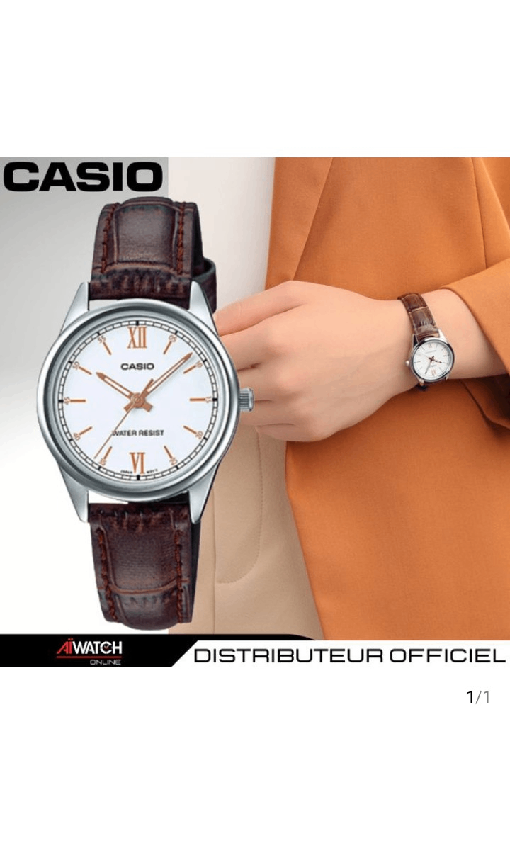 Montre Classique CASIO femme