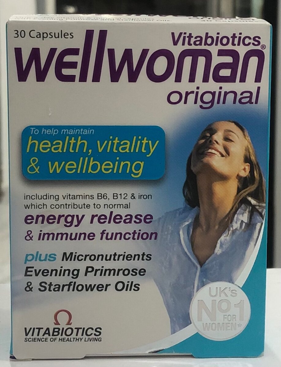 WELLWOMAN ORIGINAL CAPSULES 30,s