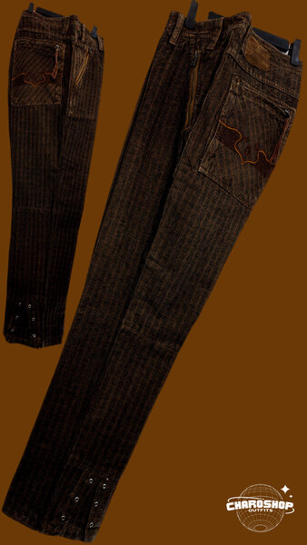 Pantalon en velours côtelé