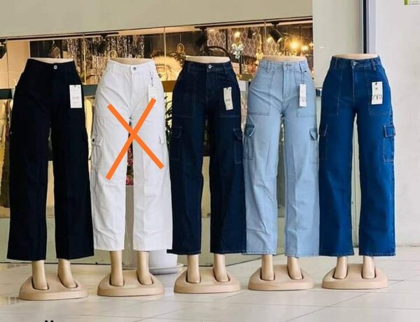 Zara Cargo Jeans