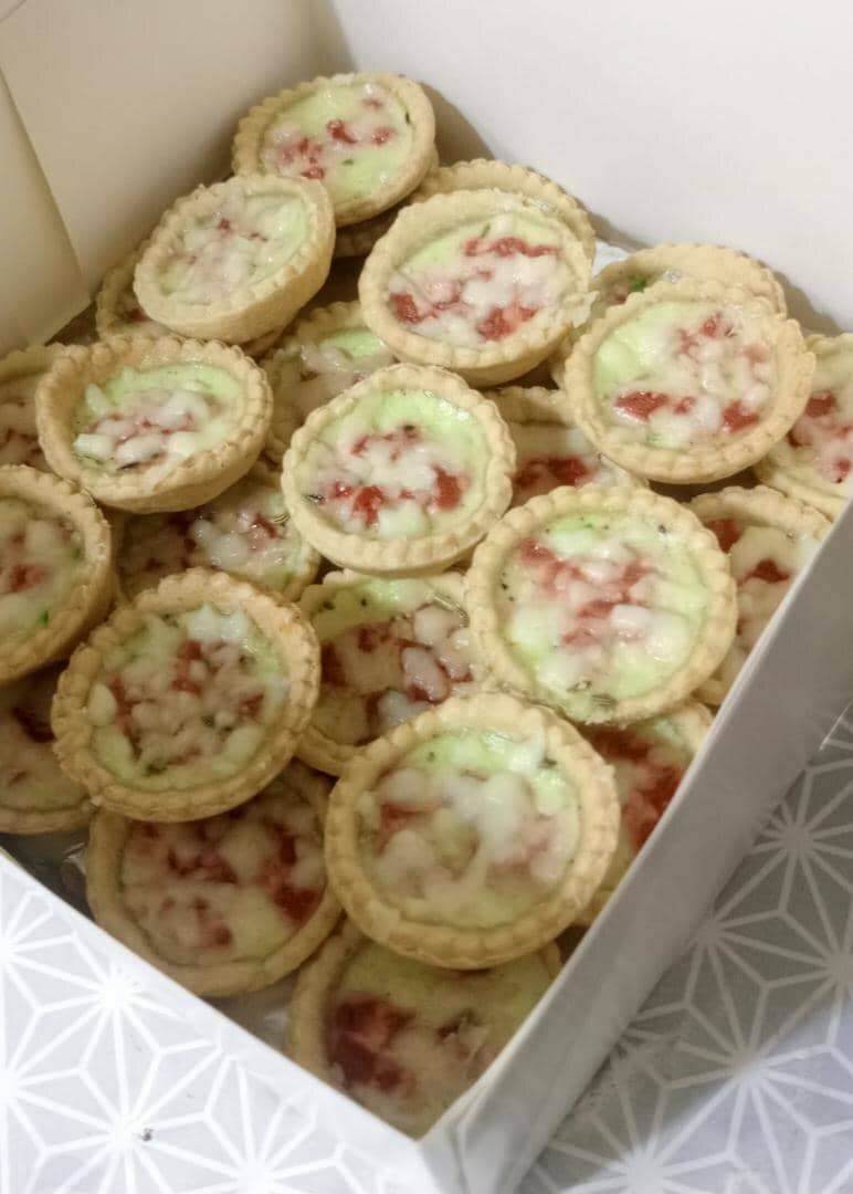 Les délicieuse quiche saumon